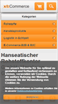 Mobile Screenshot of hansekon.de